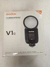 Godox V1-C 2.4G TTL Camera Flash Speedlite Round Head Light For Canon