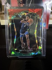 2020-21 Panini Select - Premier Level Jaden McDaniels #197 Red White Green...