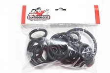 Gottlieb Sittin Pretty Pinball Machine Replacement Repair Rubber Ring Kit Black