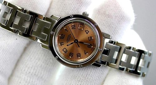 HERMÈS Un favore per te HERMES CL4.210 HERMES Clipper Pinkdial 043