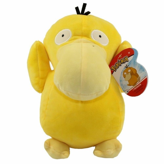 psyduck plush gamestop