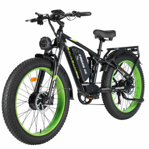 Bicicleta eléctrica Dual Motor E Bike 2000W 52V 25AH E-Mountainbike para hombre City Bike - Imagen 2 de 19