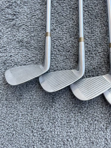Shamrock Deluxe USA Golf Iron Set 2-9,PW 1970s Vintage Steel Shaft Grip Rite - Picture 17 of 24