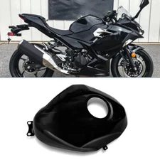 Gloss Black ABS Full Gas Tank Cover Fairing For Kawasaki Ninja 500 2024 2025