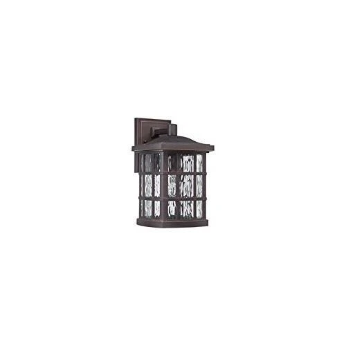 Quoizel SNN8408PN 1-Light Stonington Outdoor Lantern in Palladian Bronze - Picture 3 of 7