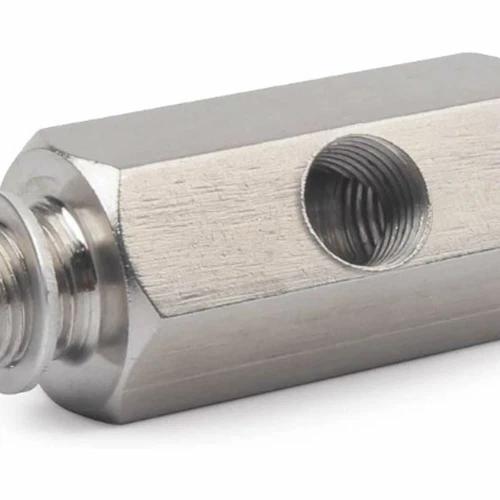 1/8'' BSPT Oil Pressure Sensor Tee to 1/8'' NPT Adapter Turbo Supply Feed Gauge - Bild 4 von 6