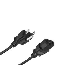 1FT-25FT USA AC Power Cord NEMA5-15P/IEC320 C13 SJT 14AWG 15A 125V Heavy Duty