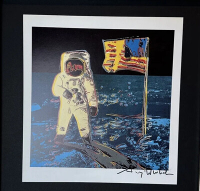 90s ヴィンテージ　Andy Warhol アートTシャツ　宇宙飛行士 90s ヴィンテージ Andy Warhol アートTシャツ 宇宙飛行士 メンズ