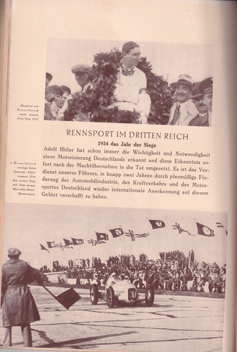 40 JAHRE AUTOMOBIL-RENNSPORT 1935, EINE JUBILAUMSGABE DER DAIMLER-BENZ A.G BOOK - Picture 9 of 12