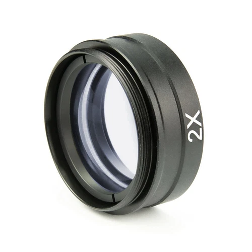 0.3X 0.5X 0.75X 1.5X 2X Auxiliary Objective Barlow Lens 42mm Stereo Microscope - Picture 4 of 20
