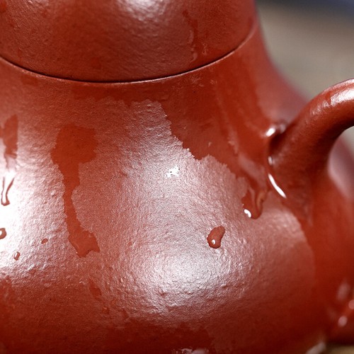 140ml Marked Tea Pot Real Yixing Zisha Dahongpao Clay Siting Handmade Pot Of Tea - Picture 11 of 12