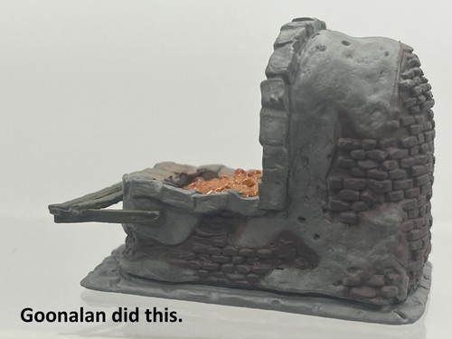 D&D Pathfinder Mini 4D Warlock Town Forge LEUCHTET! SIEHE VIDEO Dungeon Dressing - Bild 7 von 14