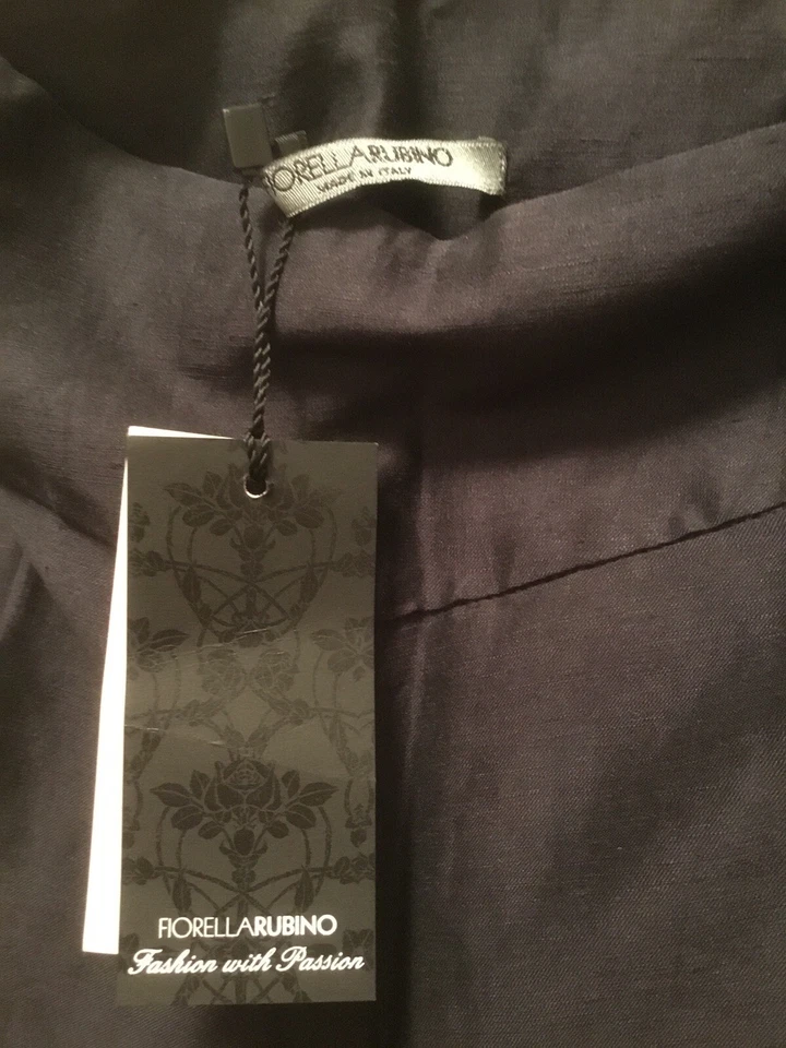 🌺🌹👖FIORELLA RUBINO PANTALONI ESTIVI LINO - Immagine 2 di 4