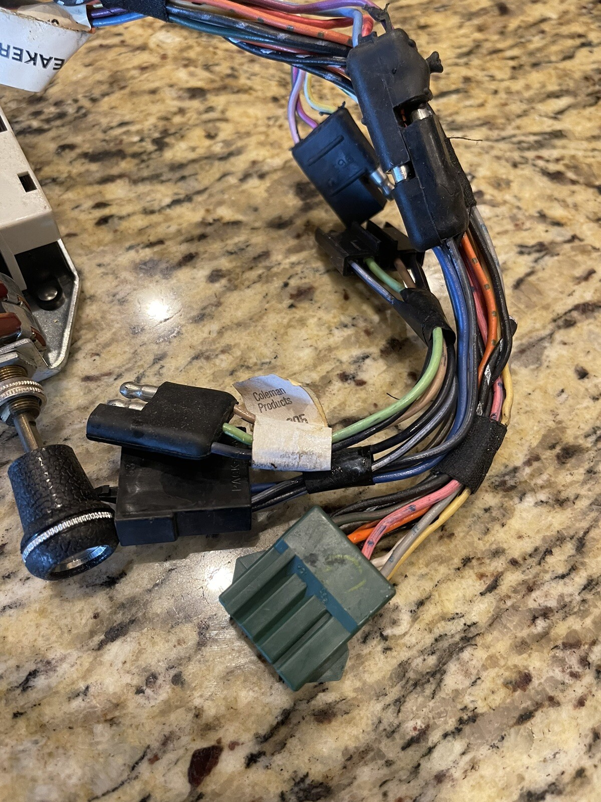 NOS AMC AMX Javelin Gremlin Rambler Radio Reverb Switch And Wiring