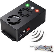 Angveirt Ultrasonic Rodent Repellent Battery Operated Mouse Repellent for Car...