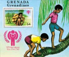 Timbre Enfance Grenade Grenadines BF42 ** (35171S)