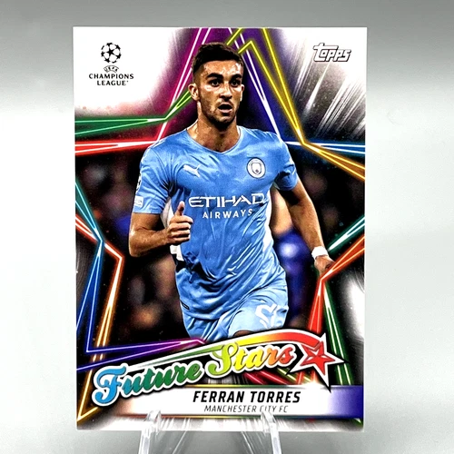 2021-22 TOPPS UEFA FUTURE STARS #FS-14 FERRAN TORRES