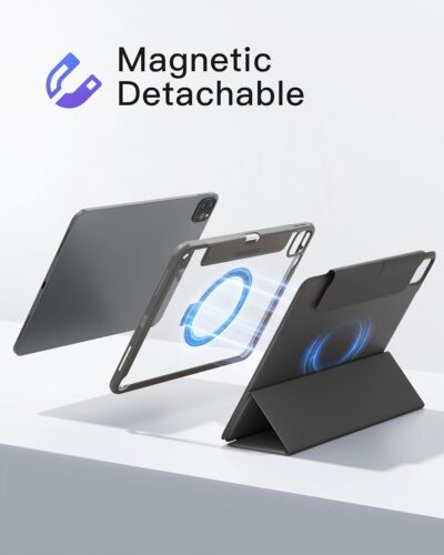 Inateck iPad Hülle iPad Pro 11 Magnetische Abnehmbare Stifthalter 2 Wege-Ständer - Bild 6 von 8