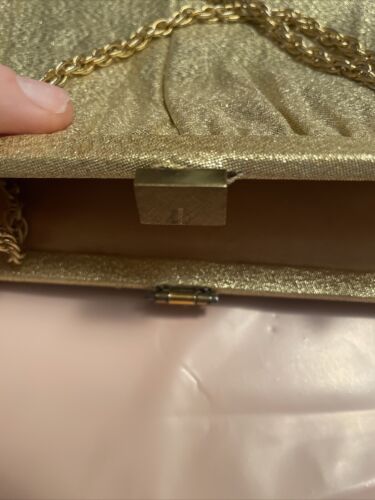 Borsa pochette da sera clip cammeo catena Juliart oro vintage vecchi soldi - Foto 7 di 13