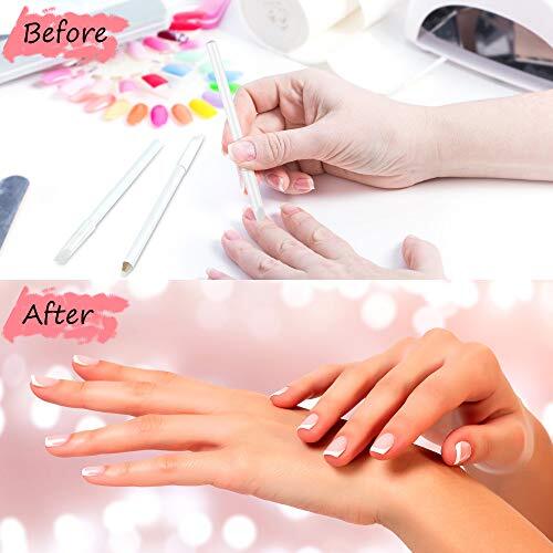 2 Pieces White Nail Pencil Nail Whitener Nail Whitening Pencil under