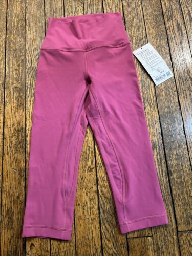 NWT Athletic Works Active Leggings Space dye pink Girls Pockets XS, XXL