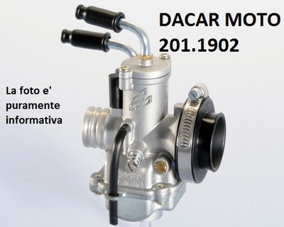 201.1902 VERGASER MIT FLANSCH POLINI MALAGUTI F 12 50 PHANTOM (Phase 2) 