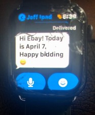 Apple Watch Series 4 44mm Space Gray GPS with  Cracked Screen