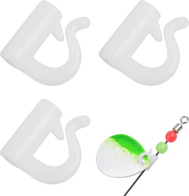 Quick Change Spinner Clevis 100pcs AGOOL Fishing Snaps for Walleye Spinners