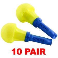 3M EAR 318-1000 Push-In Uncorded Earplugs (10 PAIR)