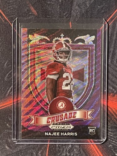 Najee Harris [Mojo Prizm] #172 2021 Panini Prizm Draft Picks card