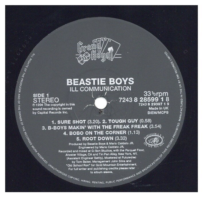 Beastie Boys - Ill Communication (Numbered LTD) '94 2xLP UK ORG!VG