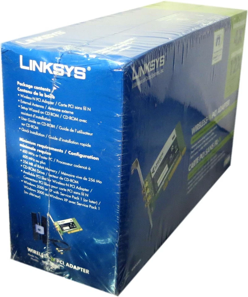 NIB Linksys Wireless-N PCI Adapter WMP300N-CA - Image 3 of 4