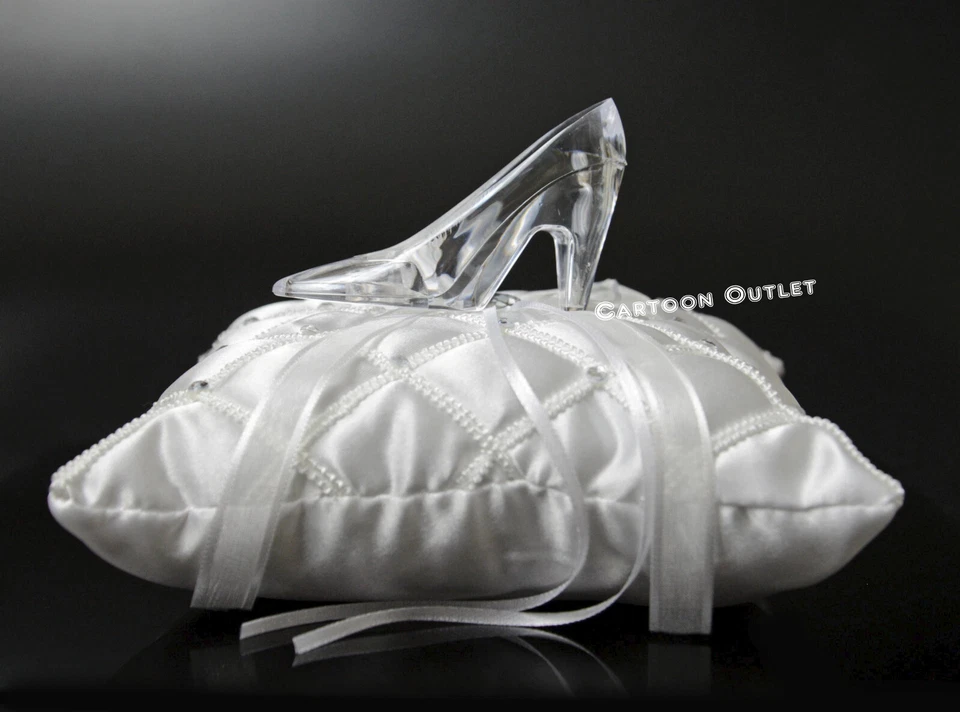 Anillo de Boda Almohada 7" Zapatilla BRIDAL COJIN PARA ANILLO DE BODA Estrás Foto 4 de 4