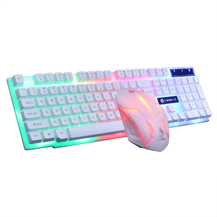 RGB Mechanical Gaming Keyboard & Mouse Set with LED Backlight GTX300 Wired