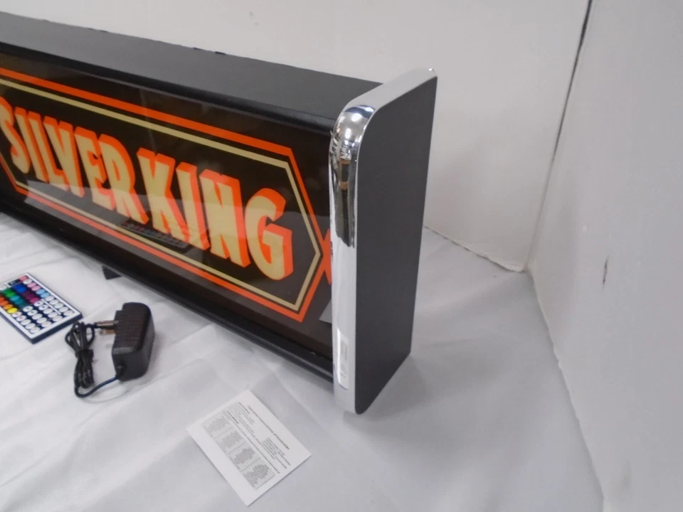 Silver King LED Display lighted sign lightbox Wall Light - Image 2 of 4
