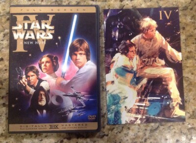 Star Wars A New Hope (DVD,2006,Fullscreen)Authentic US