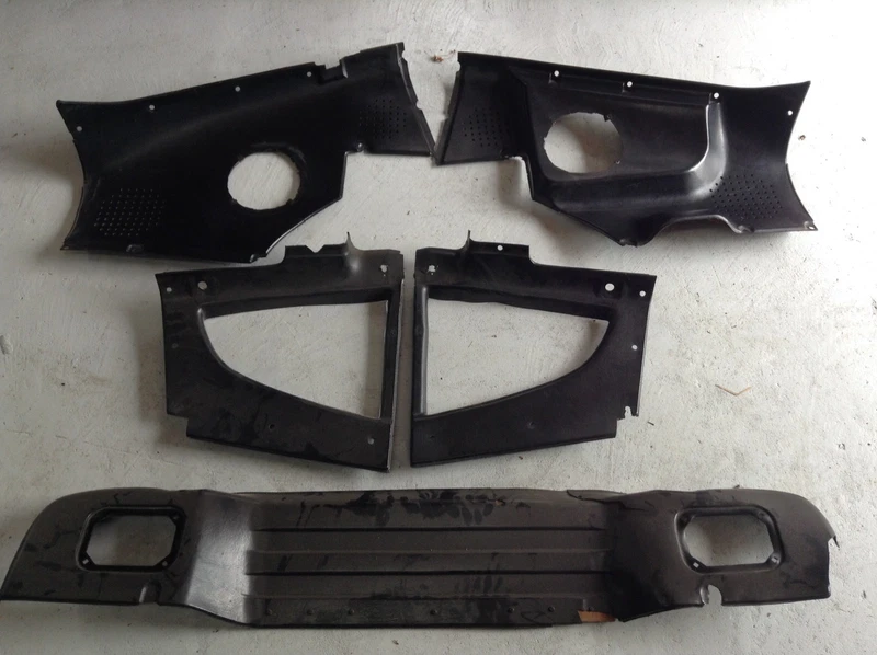Datsun 240z interior plastic trims, $180