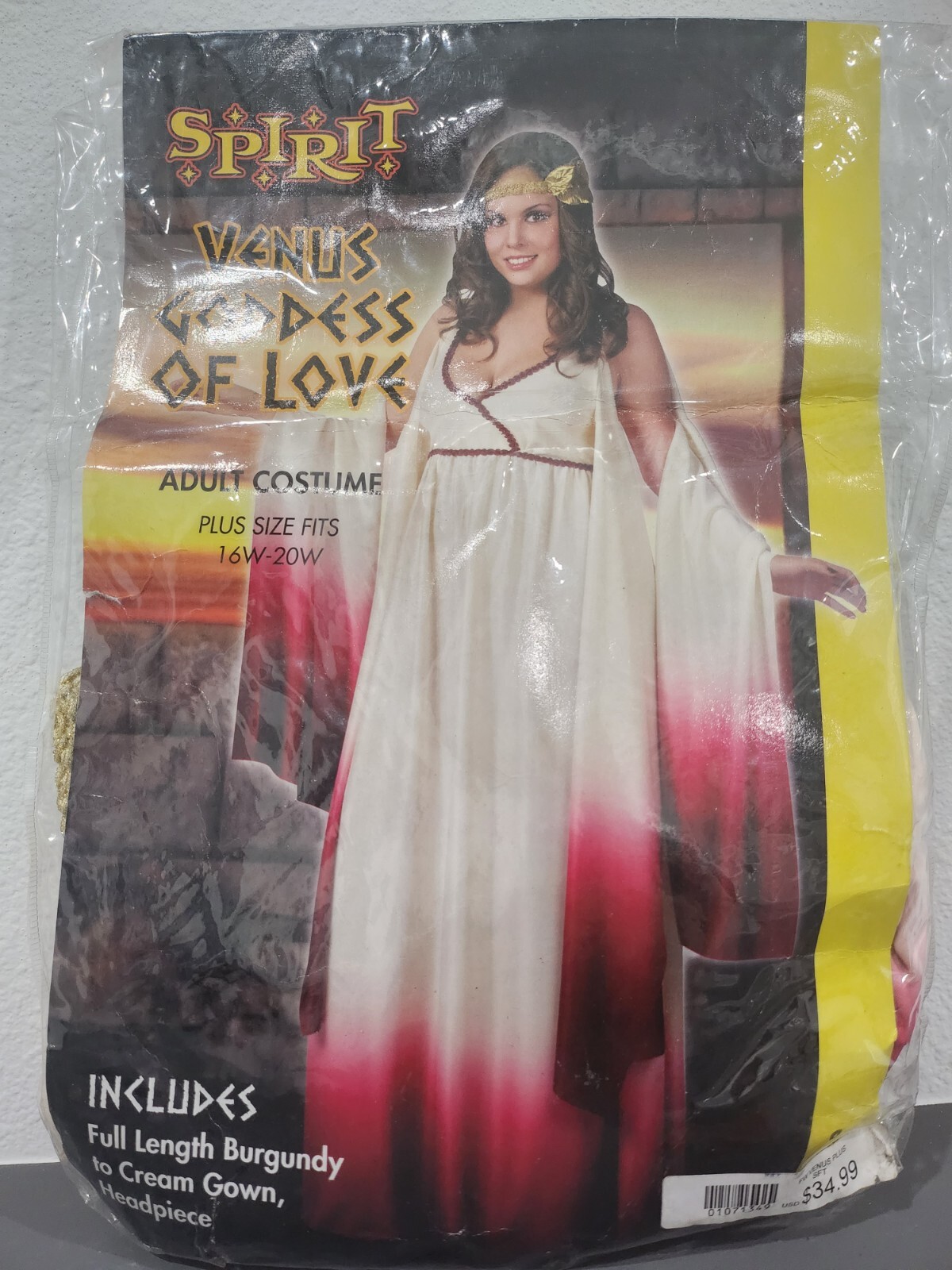 Spirit Halloween Venus Goddess of Love Plus Size Cost… Gem