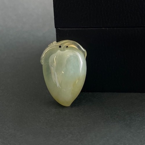 【KATHY JADE】【Best Buy】Icy Emerald Peach Jadeite Jade Pendant《Grade A》 - Picture 2 of 2