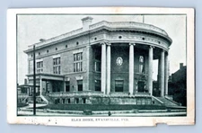 1906. EVANSVILLE, IND. ELKS HOME. POSTCARD T34