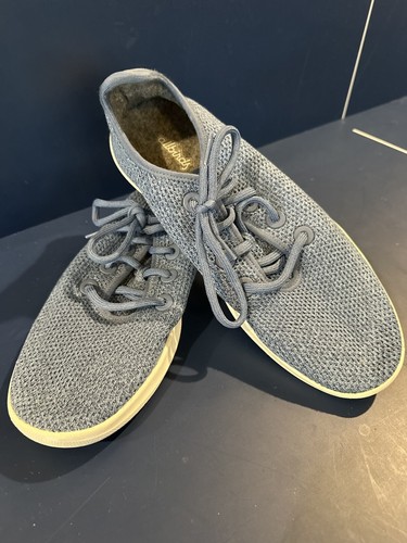 Allbirds Mens Tree Runner Shoes Sneakers SZ 10 Blue Gray VGUC