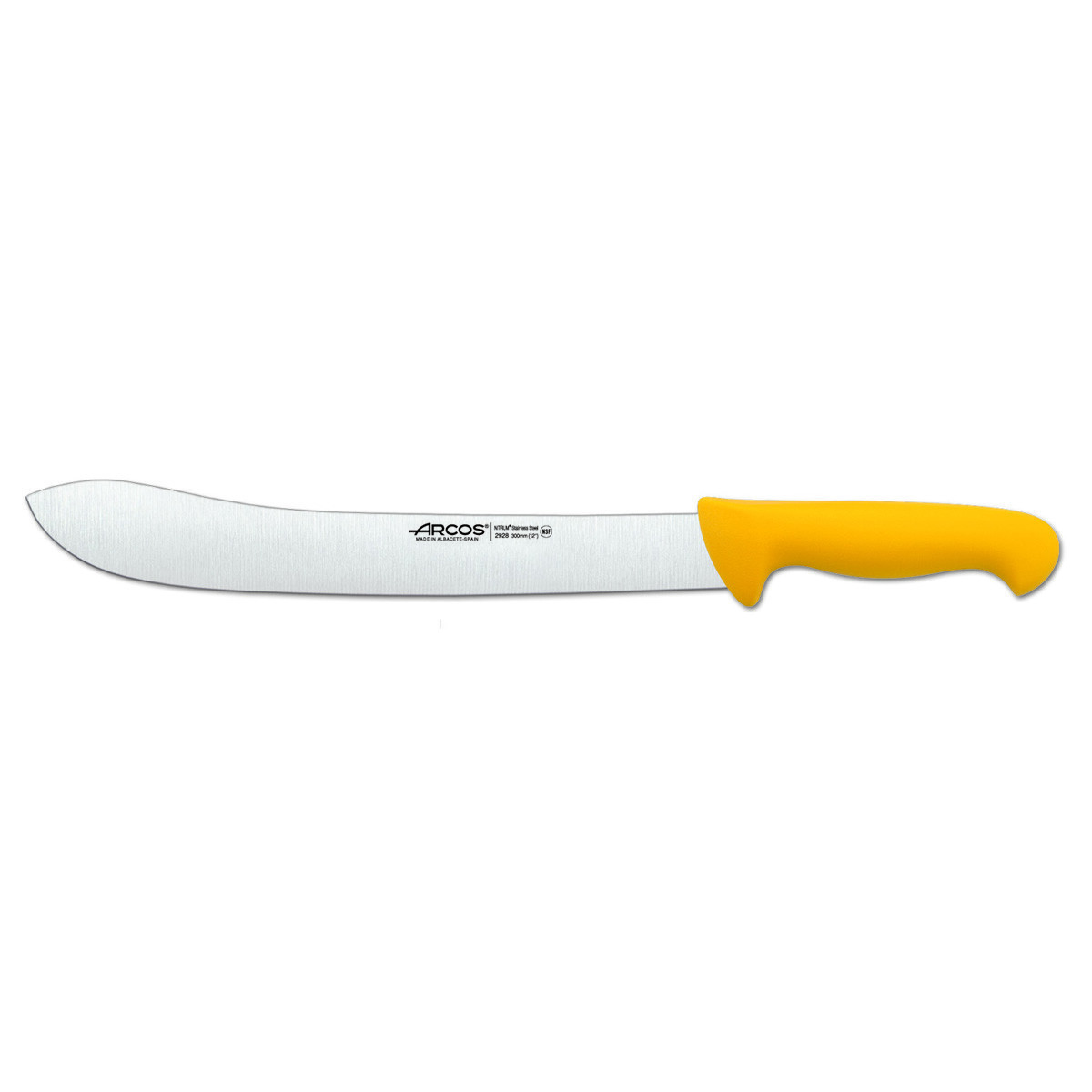 Cuchillo de carnicero Arcos Colour - Prof 292800 de acero inoxidable Nitrum y