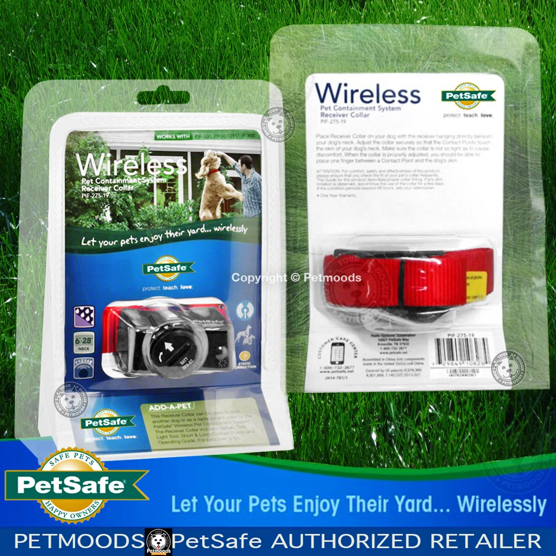 PetSafe PIF 275 19 Wireless Fence Dog Collar Receiver 11 Batteries