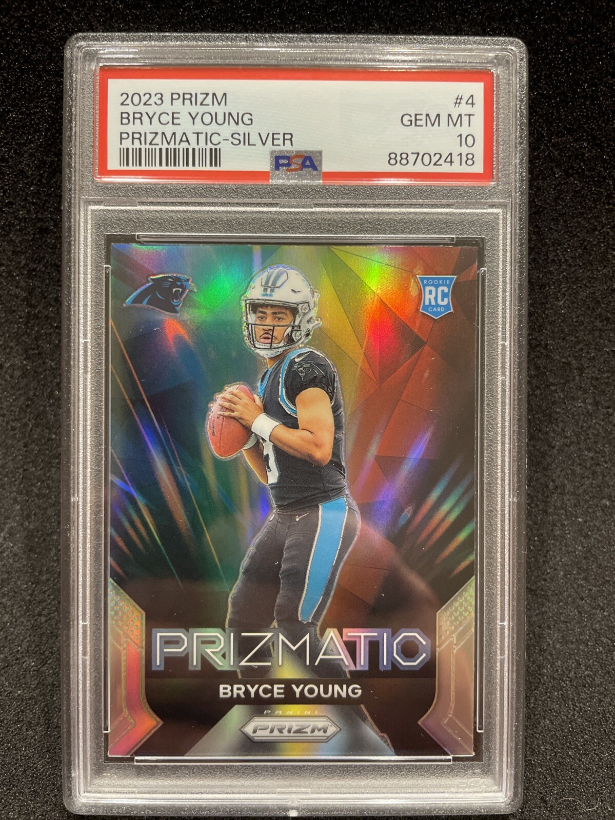 2023 Prizm Bryce Young Prizmatic Silver PSA 10 RC