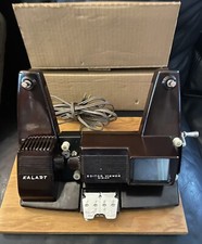 Vintage KALART EDITOR VIEWER Model EV-8 DS 8mm Movies Color Black  White