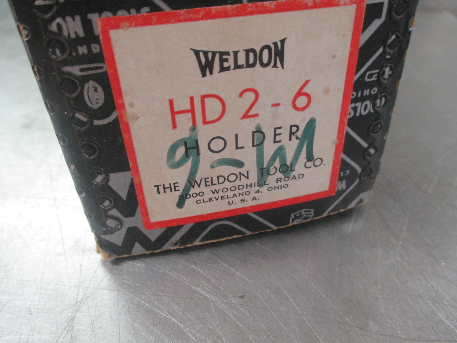 NEW WELDON #10 Brown & Sharpe Taper 7/8" Drawbar Type Endmill Holder