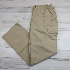 5.11 Taclite Pro Pants Womens 12 Long Tan Khaki Relaxed Fit Tactical Pockets
