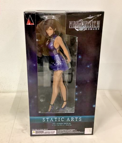 FINAL FANTASY VII ティファSTATIC ARTS STATIC ARTS Tifa Lockhart Dress Ver. Figure Final Fantasy VII