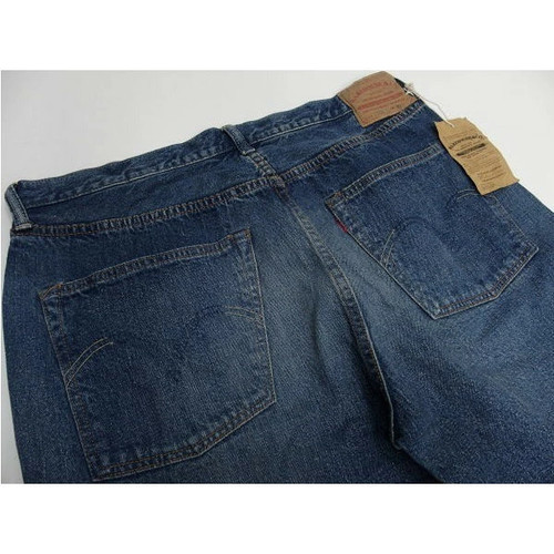 Warehouse, WAREHOUSE 2ND HAND Lot.1101/Real Vintage Used Wash/Button fly 2ND Denim Straight