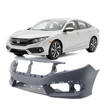 2016-2018 Honda Civic Sedancoupe Front Bumper Cover Ho1000306 04711tbaa00zz 2016-2018 Honda Civic Sedancoupe Front Bumper Cover Ho1000306 04711tbaa00zz